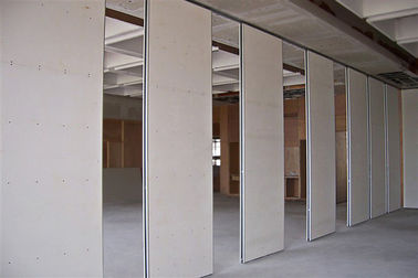 Portes coulissantes se pliantes accrochantes 3 d'aluminium de séparation de bureau de système de luxe 1/4 pouces