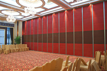 Portes de pliage commerciales d'accordéon de séparation de salle de conférence pour le centre de conférences