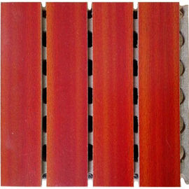 Panneaux cannelés intérieurs cannelés en bois concrets préfabriqués de cloison de séparation d'écran antibruit