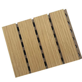 Panneaux d'écran de réduction du bruit et en bois antibruits cannelés pour des murs et plafonds en bois