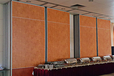 Cloison de séparation en bois mobile moderne pour la largeur décorative de l'hôtel 500mm