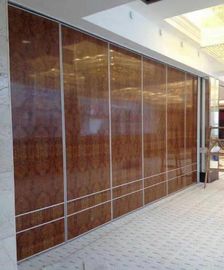 Cloisons de séparation matérielles intérieures décoratives de bureau de porte coulissante avec la voie en aluminium