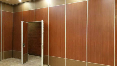 Panneaux mobiles escamotables décoratifs commerciaux de séparation/glissant des séparations de mur