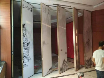 Séparation mobile de mur de restaurant indien insonorisé pour le restaurant de l'Inde