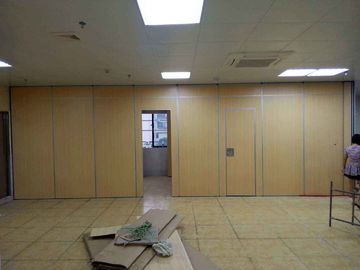 Salle de classe acoustique mobile de Division glissant le plancher de cloisons de séparation à l'épaisseur de plafond 85 millimètres
