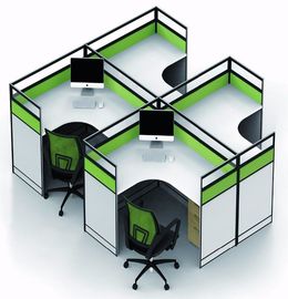 Les meubles de bureau simples de mélamine divisent la peinture favorable à l'environnement de PE