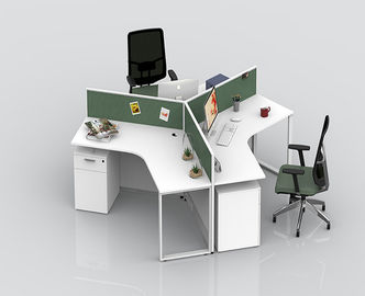 Tableaux de poste de travail de séparation d'ordinateur de support de bureau avec la taille de Cabinets ajustable