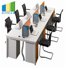 Séparations adaptées aux besoins du client de meubles de bureau de couleur/compartiments modulaires de bureau