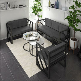 Sofa moderne de luxe de conférence de tissu de meubles de bureau réglé pour la pièce de réception