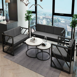 Sofa moderne de luxe de conférence de tissu de meubles de bureau réglé pour la pièce de réception