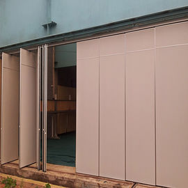Cloisons de séparation mobiles insonorisées en aluminium extérieures pour la couleur de coutume de balcon