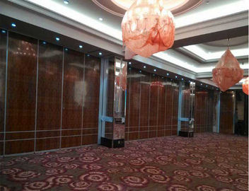 Diviseurs de pièce intérieurs se pliants de portes coulissantes de cloisons de séparation de large échelle pour le banquet Hall