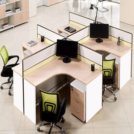 Séparations de meubles de bureau de taille standard, bancs modernes de postes de travail