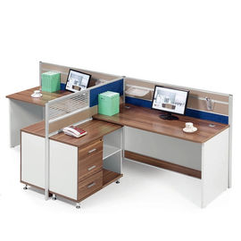 Poste de travail réglable de bureau de 4 personnes/compartiments modulaires de meubles de bureau