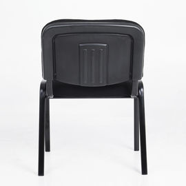Maille d'accoudoir de chaise ergonomique noire de bureau + matériau du siège fixes de mousse