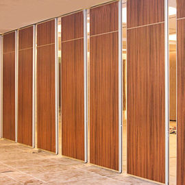 Portes mobiles insonorisées glissant la surface en bois ISO9001 de cloisons de séparation