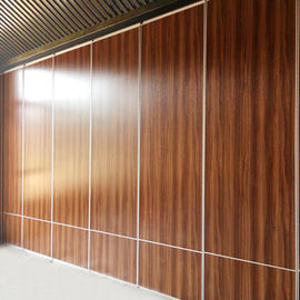 Séparation en aluminium de diviseur de mur de Hall de banquet de Convention Center/du bois mobile de mur