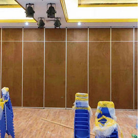 Le bien mobilier mure les séparations fonctionnelles de mur de système, panneau sain acoustique de séparation de preuve pour le banquet Hall