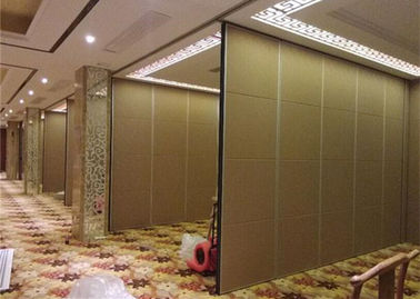 Porte mobile extérieure de tissu glissant les cloisons de séparation se pliantes d'insonorisation pour le banquet Hall