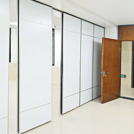 Portes mobiles de séparation de salle de classe glissant les cloisons de séparation se pliantes pour le bureau