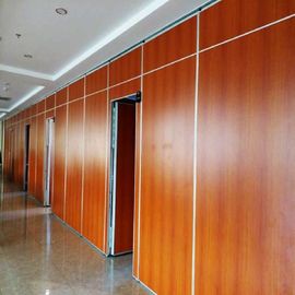 Murs fonctionnels insonorisés se pliants de portes coulissantes de cloisons de séparation de salle de conférence