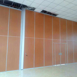 Séparations fonctionnelles de mur démontable glissant rencontrant les diviseurs de pièce acoustiques pour la salle de conférences