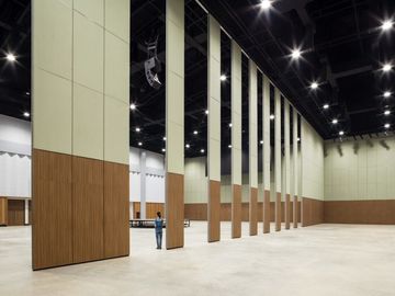 Salle de conférence se pliant séparant la largeur de la séparation 500-1230 millimètre de mur