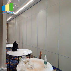 Mur pliant acoustique mobile de cloisons de séparation de restaurant en aluminium de cadre