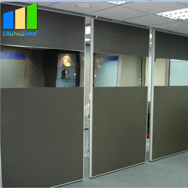 La preuve saine adaptée aux besoins du client divise la demi séparation de mur de verre avec la couleur multi