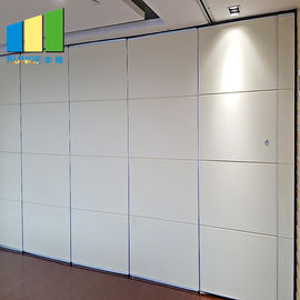 Murs mobiles de séparation pliable acoustique fonctionnelle insonorisée de porte coulissante pour la salle de conférences