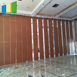 Plancher escamotable d'alliage d'aluminium aux cloisons de séparation se pliantes de lieu de réunion de bureau de plafond pour le studio