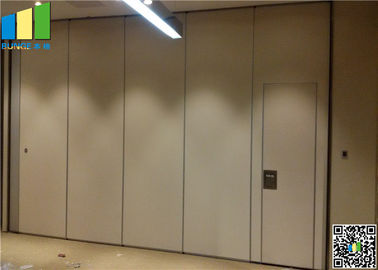 Mur fonctionnel en aluminium de portes coulissantes de bureau pour l'installation de mariage de banquet