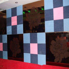Écrans antibruits réutilisés de polyester pour le plafond et le mur de théâtre de variétés