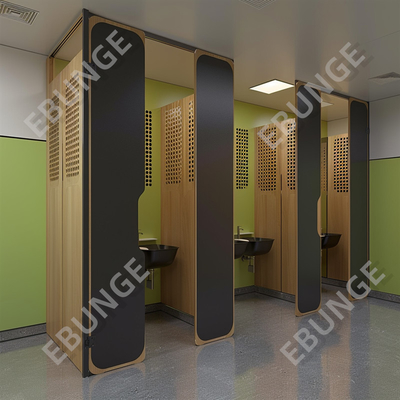 Installation facile Parement de séparation des toilettes