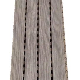 Diffuseur cannelé en bois de mélamine de polyester d'écran antibruit d'absorption saine