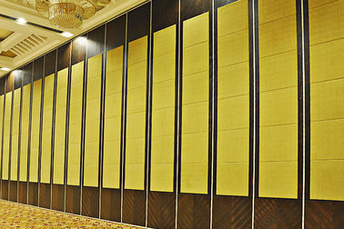 Cloisons de séparation coulissantes en bois acoustiques pour la pièce de fonction/exposition hall