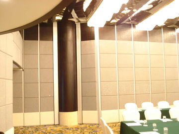 Diviseur de pièce acoustique de couleur de portes de pliage de voie mobile multi de mur pour la salle de conférence
