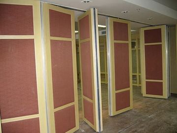Séparations mobiles de mur de couleur multi/diviseurs de pièce insonorisés pour le banquet Hall