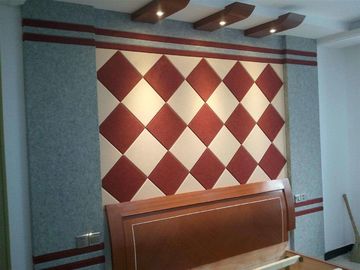 Épongez les panneaux sains acoustiques de installation faciles de plafonds de murs pour la pièce de cinéma/cour