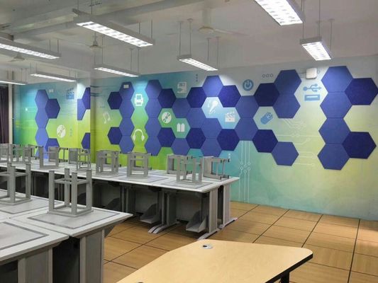 Panneaux acoustiques en fibres de polyester écologiques