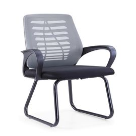 Chaise ergonomique exécutive de bureau, pleine chaise noire de bureau de maille avec le repose-pieds