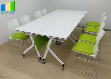 Les meubles de bureau divisent les tables de conférence empilables se pliantes de table pliable de formation de bureau