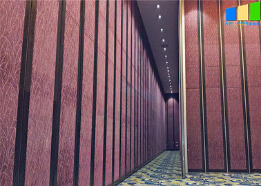 cloisons de séparation se pliantes décoratives de Hall de banquet d'hôtel de Mordern d'épaisseur de 100mm