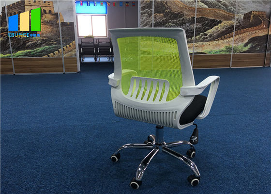 Chaises ergonomiques se réunissantes du personnel informatique de bureau de salle de conférence en métal de jeu de tissu exécutif de bureau