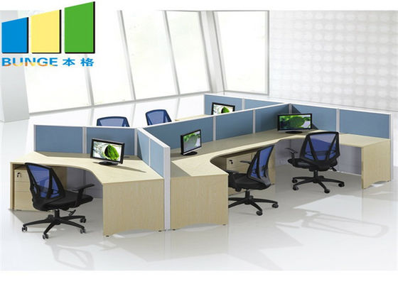 Poste de travail ouvert de bureau de Mesh Office Chair Call Center de bureau de meubles de bureau modulaire d'ordinateur