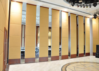 Portes internes vitrées par pli de Bi de murs de bien mobilier de pièce pour des panneaux du bureau 100mm